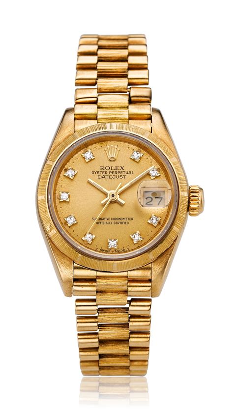 ladies gold rolex 14mm|Rolex lady Datejust bracelet.